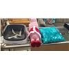 Image 1 : LARGE PEPPA PIG FIGURE BOOSTER SEAT AND SEQUIN PILLOW