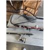 Image 2 : FISHING RODS, NET AND COLLAPSIBLE ROD AND REEL