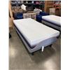 Image 1 : DORMEO FLOOR MODEL XL LONG SINGLE PLATFORM BED AND MATTRESS