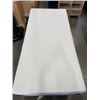 Image 3 : DORMEO FLOOR MODEL XL LONG SINGLE PLATFORM BED AND MATTRESS