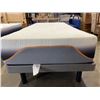 Image 2 : DORMEO FLOOR MODEL XL LONG SINGLE PLATFORM BED AND MATTRESS