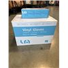 Image 1 : NEW CASE OF SIZE SMALL VINYL GLOVES, 10 BOXES OF 100PC