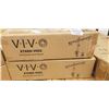 Image 3 : 2 VIVO DUAL DESK MOUNTS, AND 2 VIVO SINGLE DESK MOUNTS