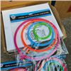 Image 3 : BOX OF 24 SETS OF 4 HOOP CROCHET ACCESSORIES EACH SET CONSIST OF 4", 6", 8" AND 10" SIZE HOOPS