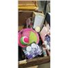 Image 2 : 3 BOXES OF MISC ITEMS - NEW CHEF COATS, FISHING HATS, NEW ITEMS, ETC