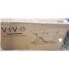 Image 1 : VIVO BLACK CARBON FIBRE DESK RISER