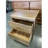 Image 6 : 6 DRAWER OAK DRESSER AND NIGHT STAND