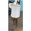 Image 1 : MCM GLASS TABLE LAMP WITH SAHDE