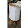 Image 4 : MCM GLASS TABLE LAMP WITH SAHDE