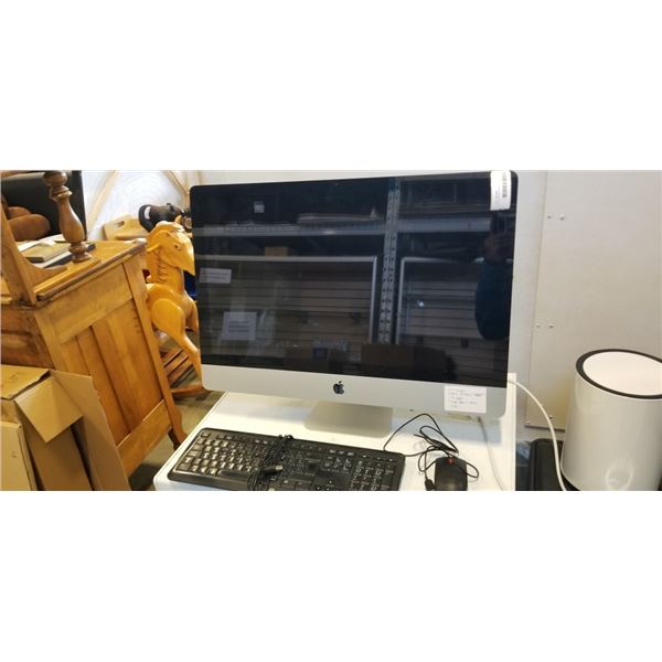 27 INCH APPLE IMAC MODEL A1312 , WITH KEYBOARD AND MOUSE, RESET AND READY TO USE