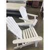 Image 2 : PAIR OF AS NEW HAMPTON BAY ADIRONDAK CHAIRS