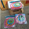 Image 1 : BOX OF 24 SETS OF 4 HOOP CROCHET ACCESSORIES EACH SET CONSIST OF 4", 6", 8" AND 10" SIZE HOOPS