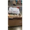 Image 1 : BOX OF ASSORTED COLLECTIBLES - SPORT CARDS, PINS, HOTWHEELS, ETC
