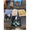 Image 2 : SIZE LARGE DANIER LEATHER JACKET, AND NEW CLOTHING, HOODIES, SHIRTS ETC