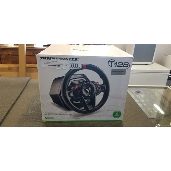 XBOX THRUSTMASTER T128 X RACING WHEEL - TESTED WORKING, RETAIL $349