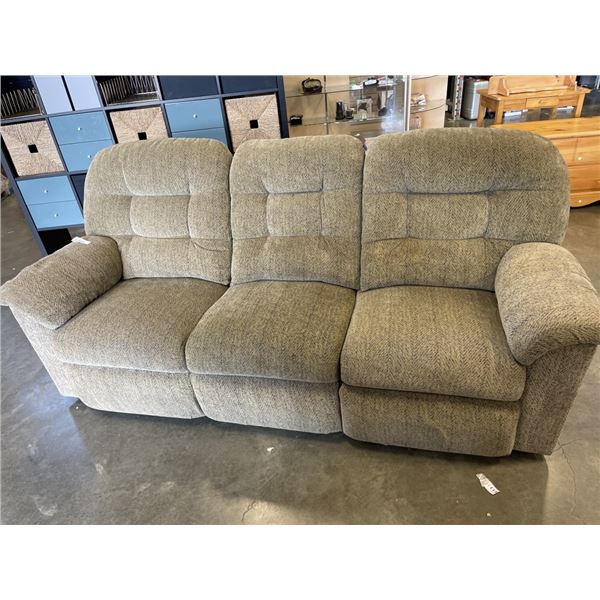 LAZY BOY DOUBLE RECLINING SOFA, GOOD CONDITION