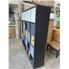 Image 2 : LARGE IKEA CUBICLE SHELVING UNIT WITH STORAGE BOXES, BASKETS ETC