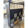 Image 3 : LARGE IKEA CUBICLE SHELVING UNIT WITH STORAGE BOXES, BASKETS ETC