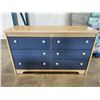 Image 4 : TWO TONE DRESSER AND MATCHING NIGHTSTANDS