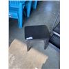 Image 3 : BLACK ROLLING CART, SIDE TABLE, AND STOOL