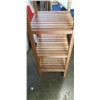 Image 2 : SQUARE 5 TIER WOODEN SHELF