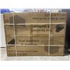 Image 10 : BRAND NEW PATIO FIRE PIT, TEMPERED GLASS TOP COMPLETE WITH COVER, WIND GUARD, ROCKS, AND NATURAL GAS