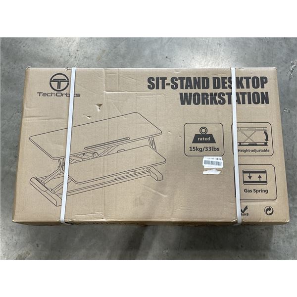 NEW TECH ORBITS SIT TOSTAND DESKTOP WORKSTATION