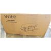 Image 1 : VIVO BLACK CORNER DESK RISER