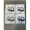 Image 1 : 4 NEW PAIRS OF TRANYA X2 BLUETOOTH SPORT EARBUDS, TYPE C CHARGING