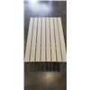 Image 2 : NEW WHITE FOLDING CAMP TABLE 27X18 INCH