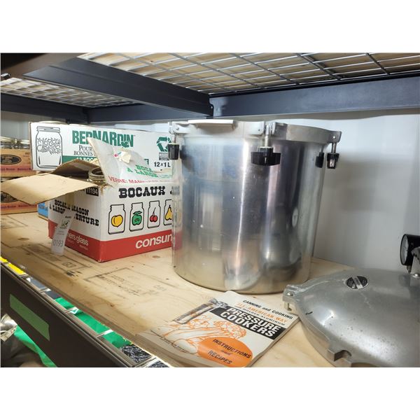 All America Pressure Canner & Jars A