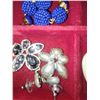 Image 12 : Jewelry Case & Vintage Costume Jewelry A