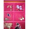 Image 8 : Jewelry Case & Vintage Costume Jewelry A