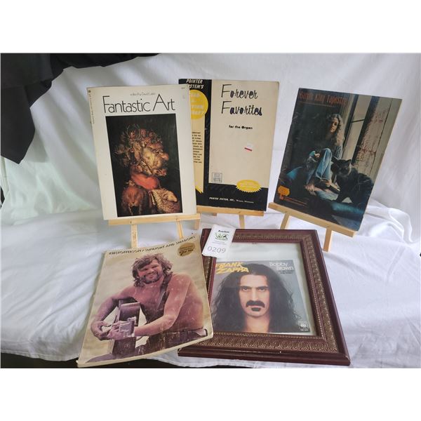 Framed Pics of Artists & More A