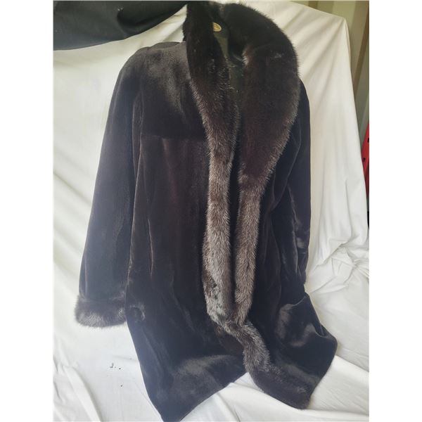 Ladies Reversible Mink Coat A