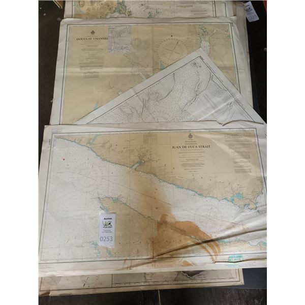 B.C. Marine Chart Maps A
