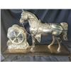 Image 1 : Metal Clock & Horse A