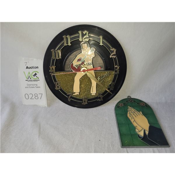 Elvis Record Clock A