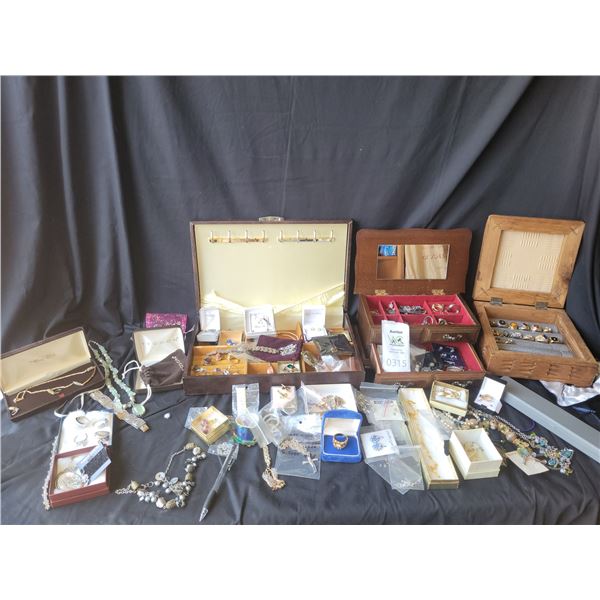 Sherman, Sterling & Costume Jewelry A