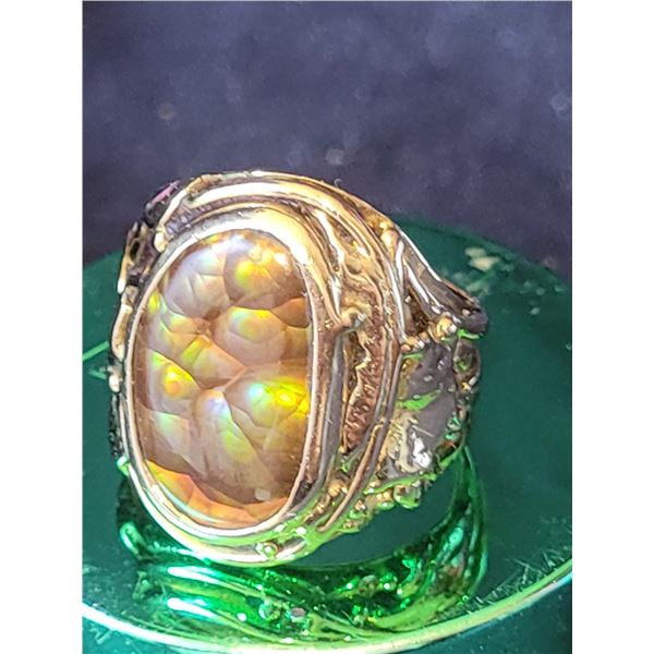 18K Gold Men's Ring A