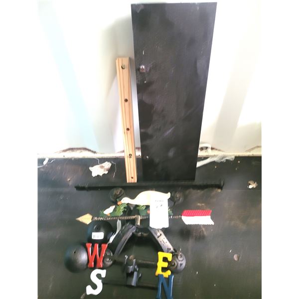 Cast Iron Weather Vane & More C