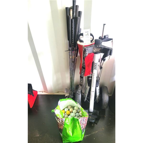 Gold Cadi , Clubs & Balls C