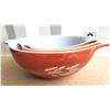 Image 2 : Vintage Pyrex Autumn Harvest Cinderella Bowls A