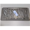 Image 2 : 1972 TEXAS House Trailer License Plate