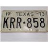 Image 1 : 1973 TEXAS License Plate
