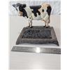 Image 1 : VINTAGE Cow Boot brush & Door Stop