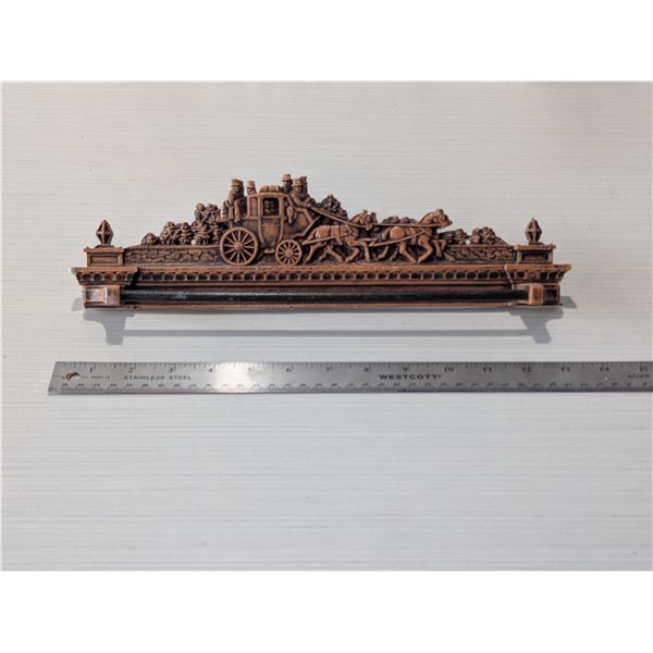 VINTAGE Stagecoach Towel Rack