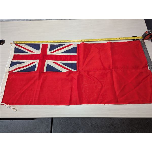 VINTAGE Canadian Red Ensign Flag