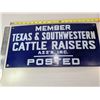 Image 3 : TEXAS & SOUTHWESTERN Cattle Raiser Ass'n. Inc. sign