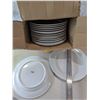 Image 1 : NORITAKE 10.5" White Dinner plates